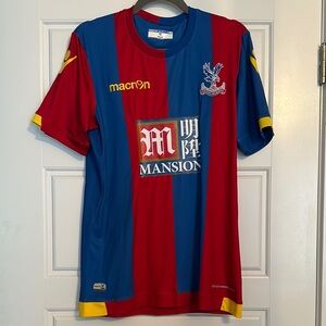 Crystal Palace 2015-2016 MACARON Football Home Jersey